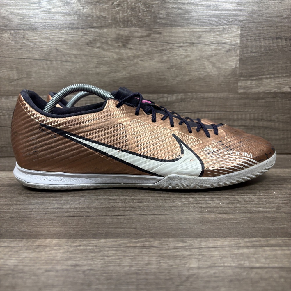 Nike Zoom Vapor 15 Academy Gold Mens US Size 12.5 EUR 47 DR5947-810 Sneakers